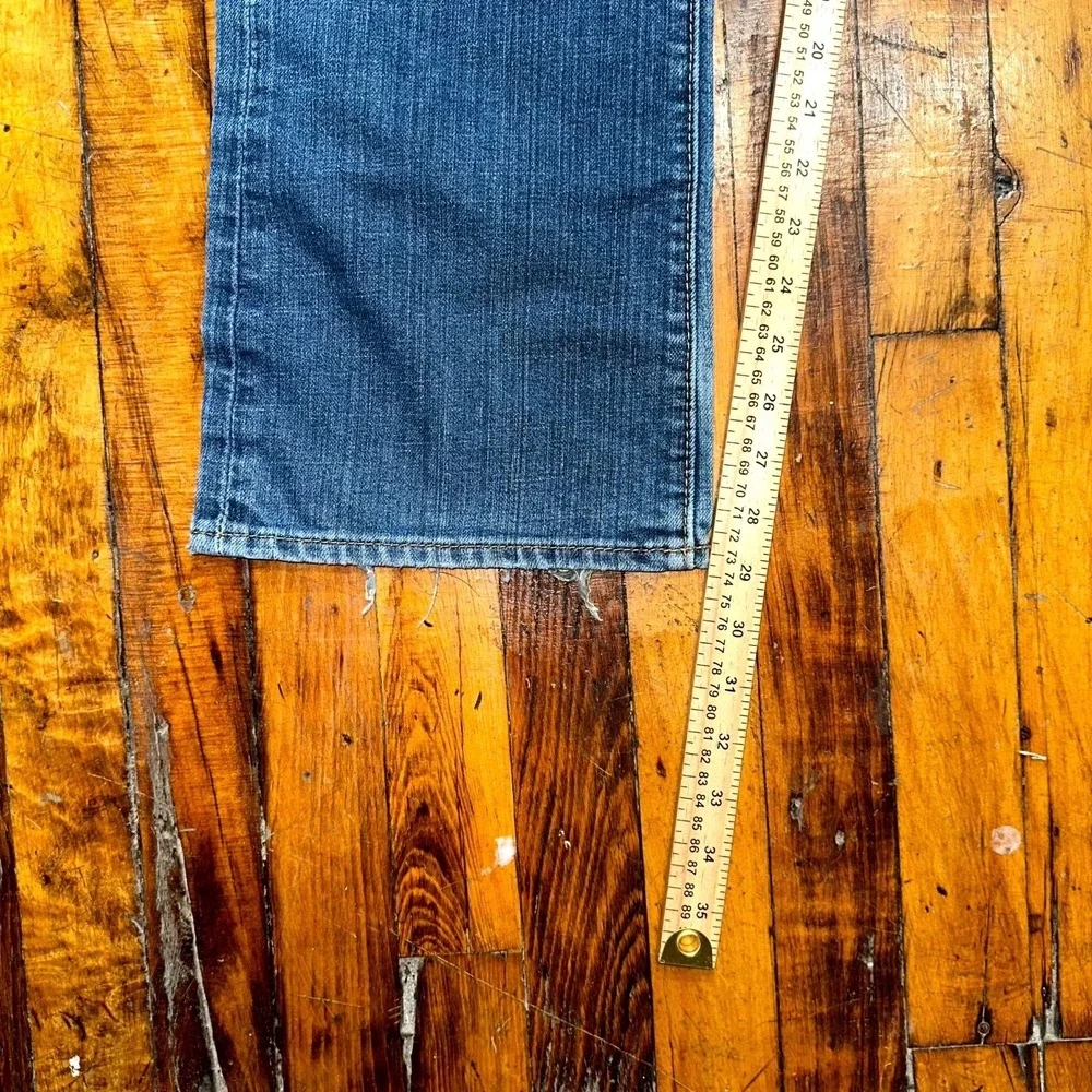 The Flirt Bootcut Jeans Womens Size 16 Blue Denim Regular Fit Medium Wash Preppy